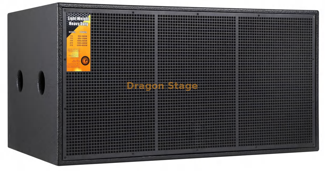 ES Heavy-Duty Professional Speaker Series | High-Output FOH & Fixed Installation Loudspeakers