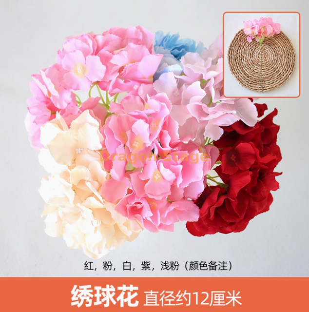 Green plants, simulated plant walls, plastic lawns, balconies, indoor backgrounds, flower walls, sky blue embroidered balls, 5 branches, color notes