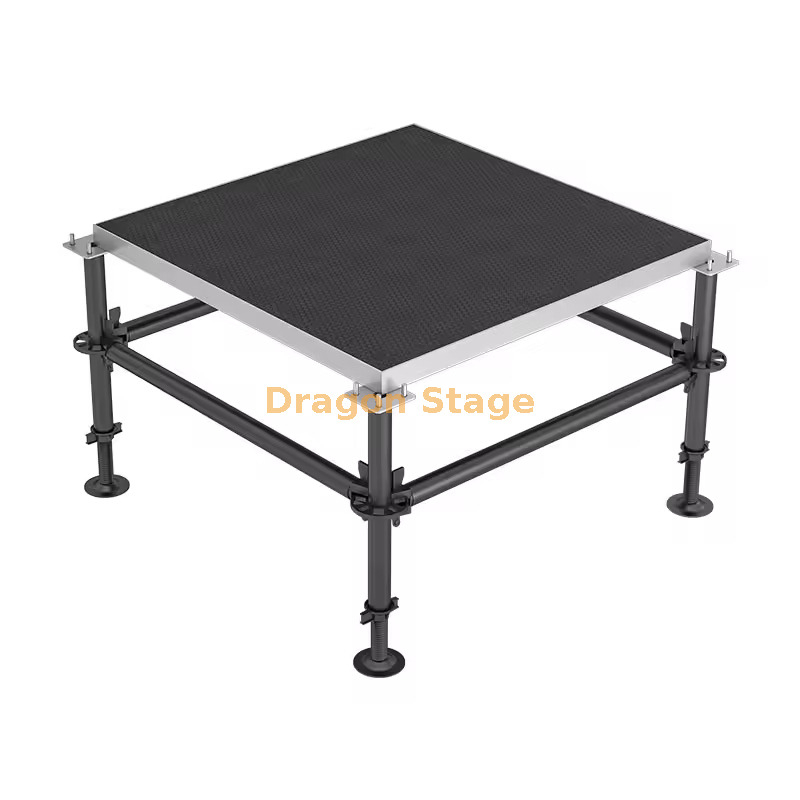 Portable Outdoor Movable Scaffolding Layer Truss Stage 9.76x6.1m