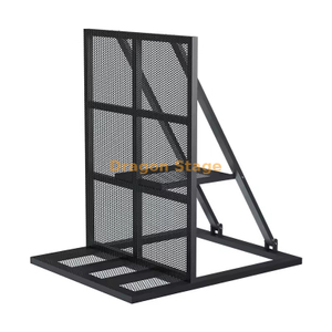 Heavy-Duty Steel Concert Stage Barricade - Mojo Style Crowd Control Barrier