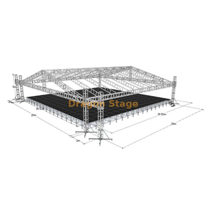 Aluminum Concert Stage Truss 20x20x5m