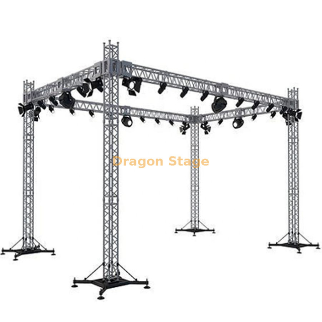 8x6x7m Aluminum Lighting Truss System (290mm Spigot Ground Support Truss for Events & Concerts)