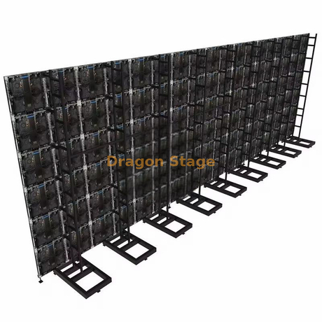 10x3m Aluminum LED Screen Ground Support Stack System for Concert
