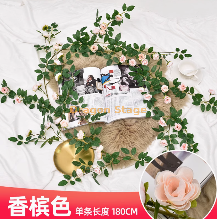 香槟色维西利亚花苞藤1条