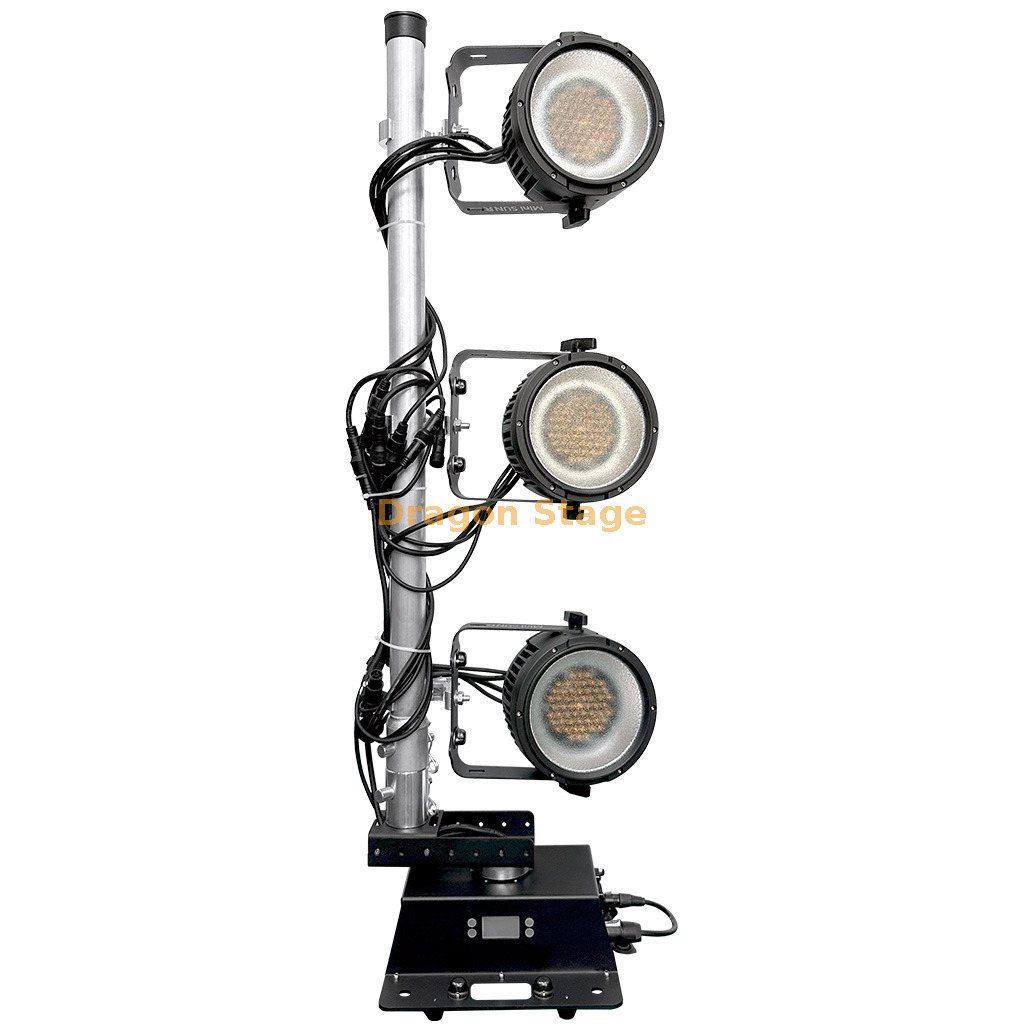 360 Pan Infinite Rotating Platform with Bar