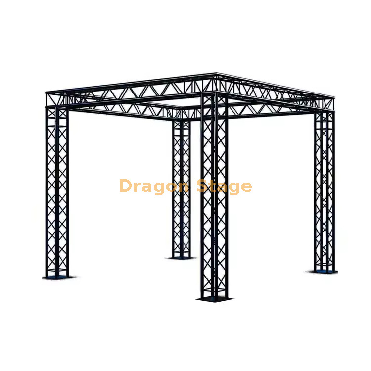290mm Aluminum Black Spigot Stage Frame Structure for Activities 3x3x3m