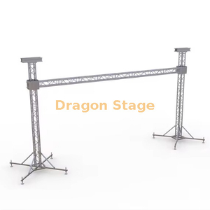 Aluminum Outdoor Hanging LED Screen Backdrop Stage Truss System 7x5m