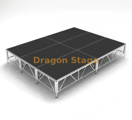 One Support Stage Professional 20x18m Aluminum Modular Concert Stage System - 1.2m to 2m ...