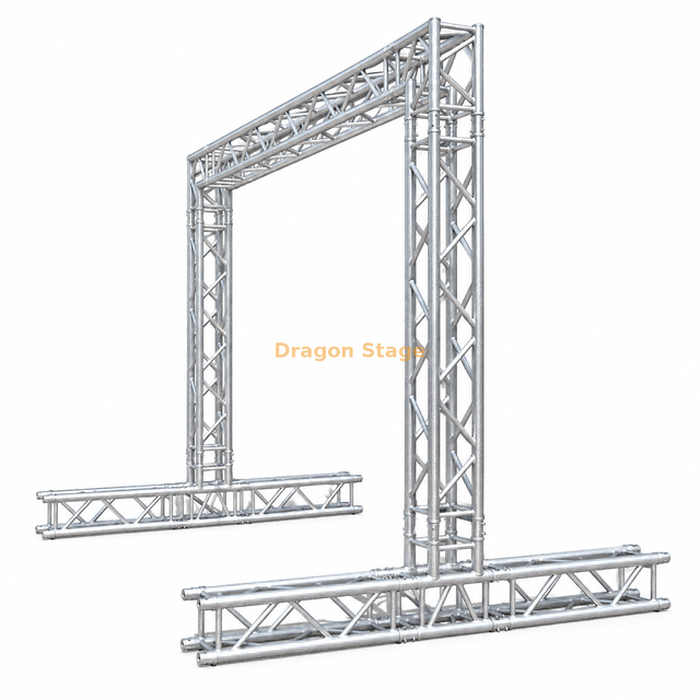 3x3m Aluminum Goal Post Truss with 2.5m Deep Base