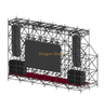 12x4x8m Ringlock LED Screen and Line Array Hanging Structure with 6 Top Section Trusses
