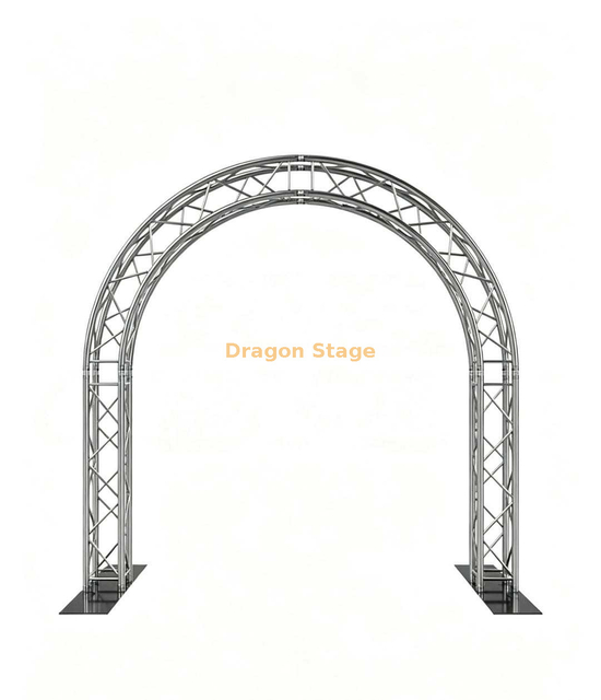 3.8x3.4m 290mm Aluminum Spigot Arch Truss Gateway for Weddings & Exhibitions