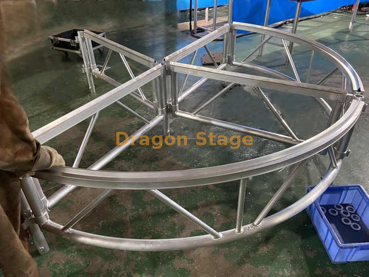 round stage adjustable