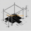 8x6x6m Outdoor Concert Lighting Truss System