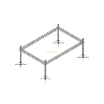 Portable Non Roof Aluminum Truss System Stage 60x40x26ft
