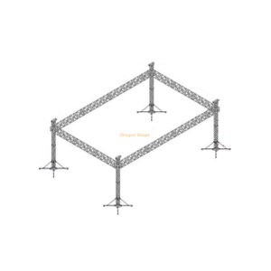 Portable Non Roof Aluminum Truss System Stage 60x40x26ft