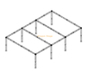 12x18x6m Aluminum Stage Lighting Truss System for Large Events