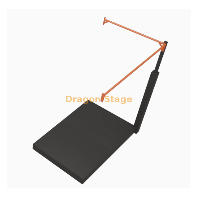 CFC户外闯关忍者勇士体能赛单层钢管笼架式基础赛道架侧接尾架（根据赛道长度下单）